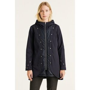 Banana Blue Australia “Tish” Studded Lace Back Coat